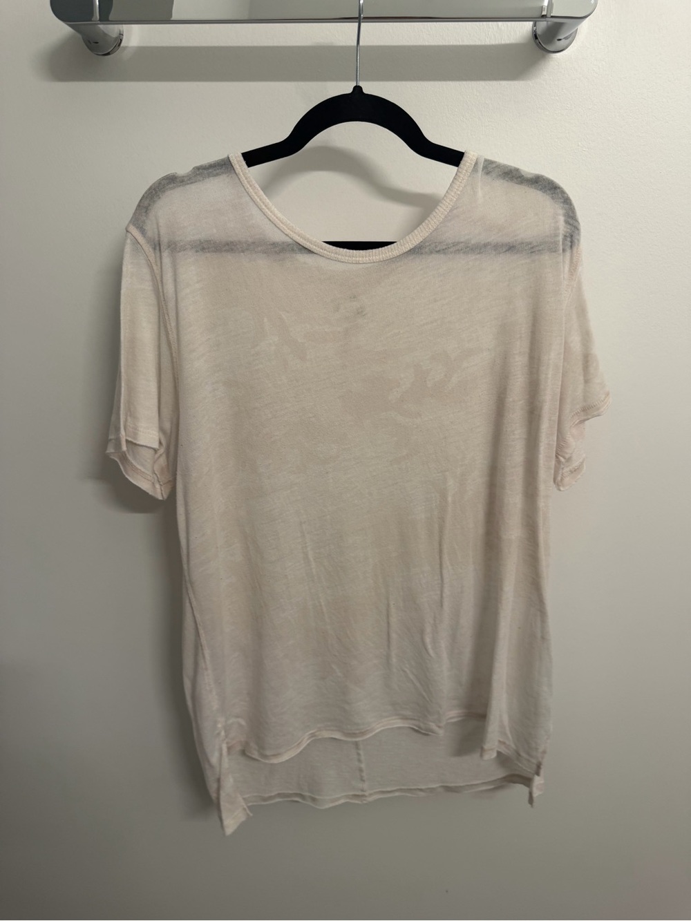 Light Cream Short Sleeve Women's Tee